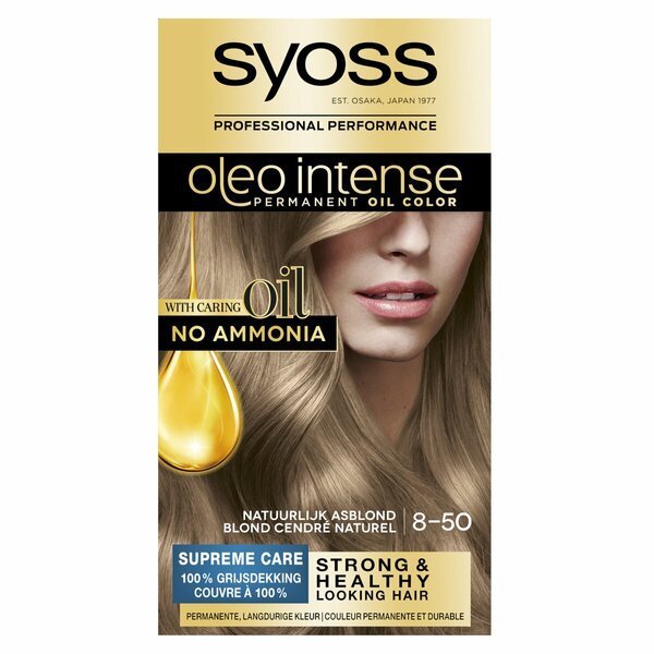 Syoss Oleo 8-50 natuurlijk asblond 1 stuk