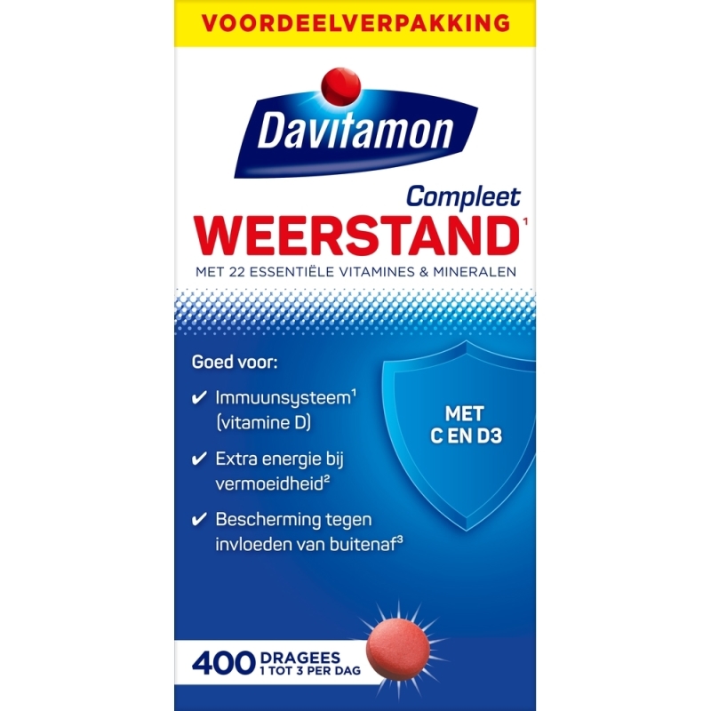 Davitamon Compleet weerstand 400 dragees