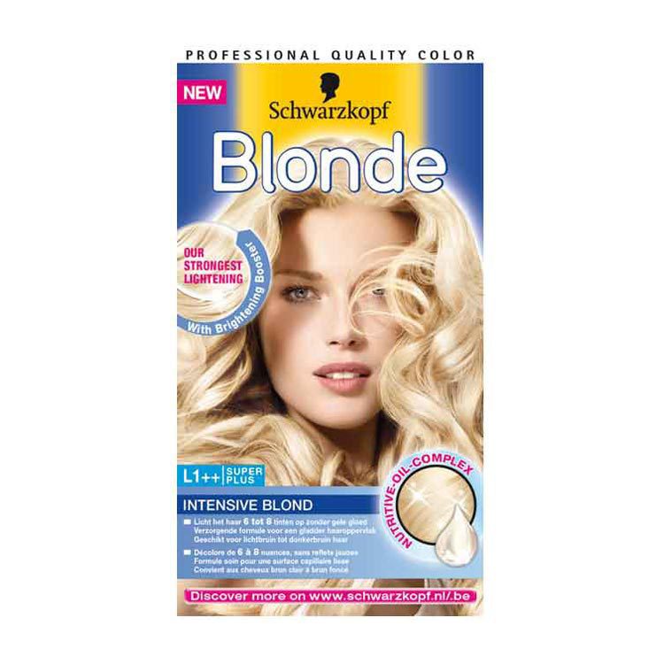 Schwarzkopf Blonde Haarverf intensief super plus 1 stuk