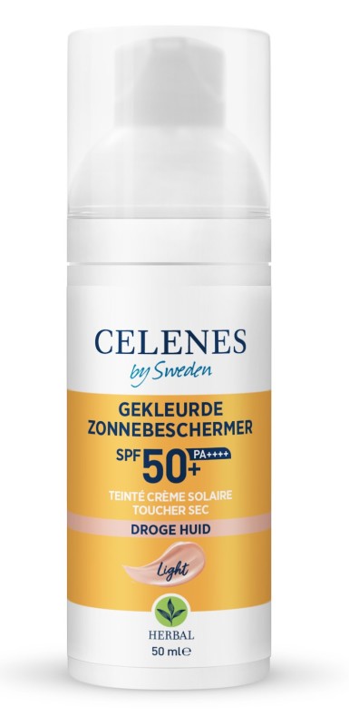 Celenes Herbal dry touch tinted light fluid spf50+ 50ml