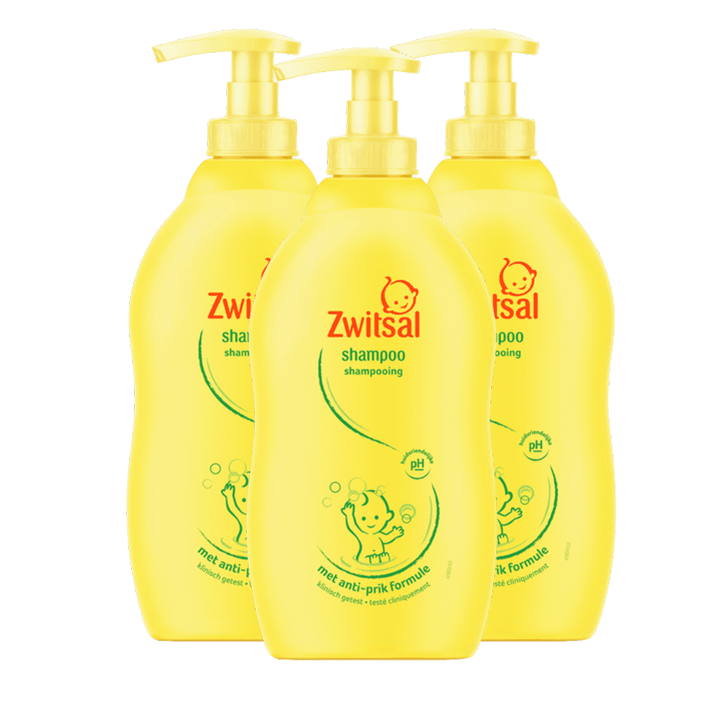 Zwitsal  Shampoo - 3 x 400 ml - Voordeelpack