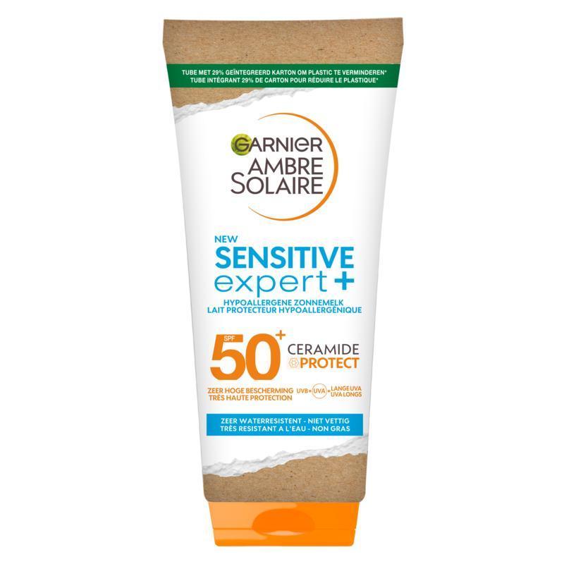 Ambre Solaire Sensitive expert + hypoallergene zonnebrandmelk spf50+ 200 ML