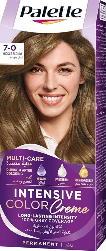 Schwarzkopf Palette intensive color cream #7-0 medium blond 1 Stuk