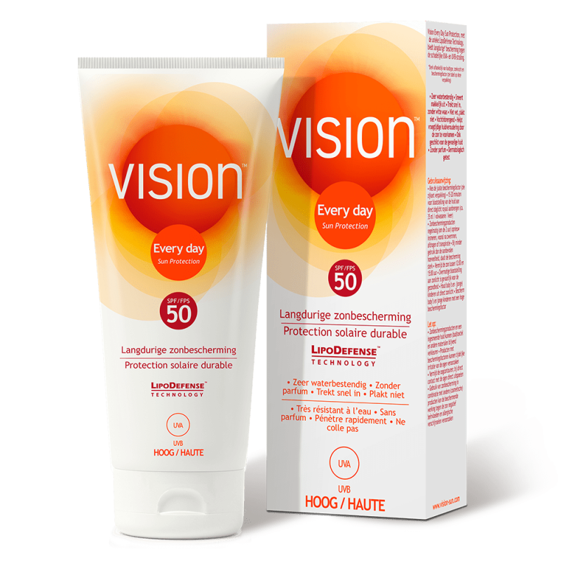 Vision Zonnebrand every day sun protection spf50 90 ML