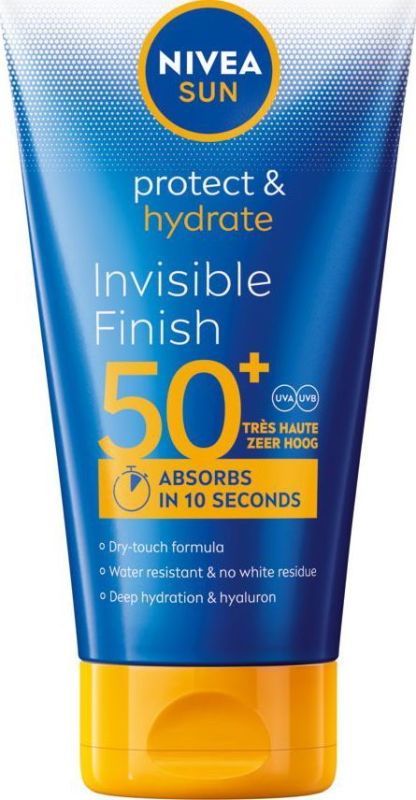 Nivea Sun protect & hydrate invisible touch spf50+ 150 ML