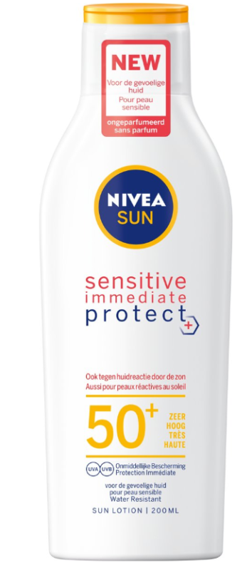 Nivea Sun sensitive zonnemelk spf50+ 200 ML