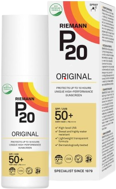 P20 Zonnebrand original spray spf50+ 85 ML