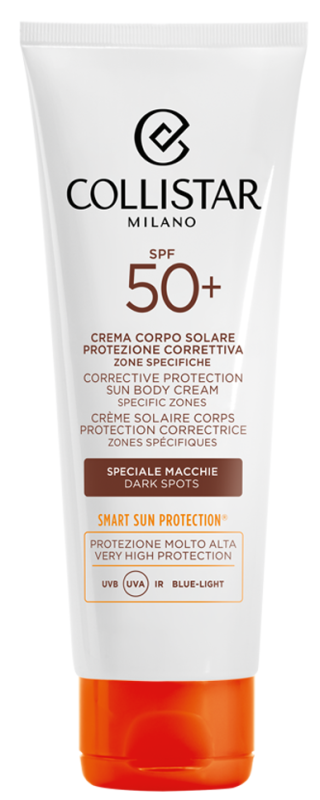 Collistar Dark spots corrective protection sun body cream spf 50+ 100 ML
