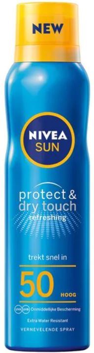Nivea Sun protect & dry touch spf50 refreshing spray 200 ML