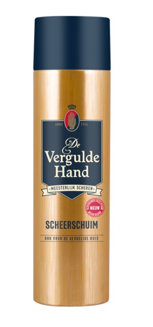 Vergulde Hand Scheerschuim 250ml