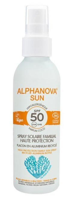Alphanova Sun Sun spray familial spf50 150ml