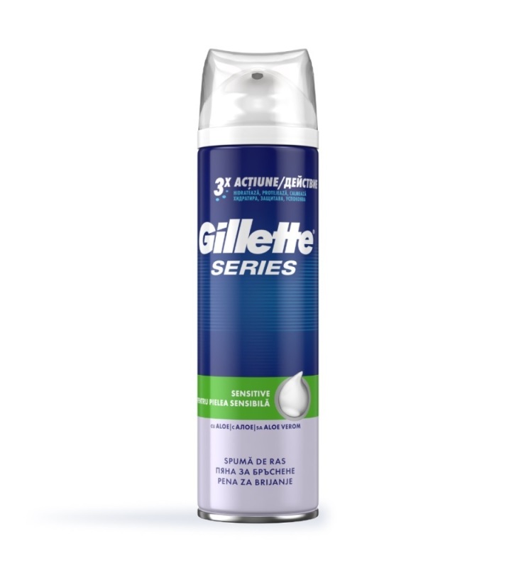 Gillette Series scheerschuim sensitive 200ml