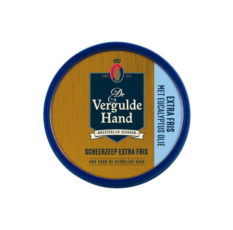 Vergulde Hand Scheerzeep extra fresh 75 G