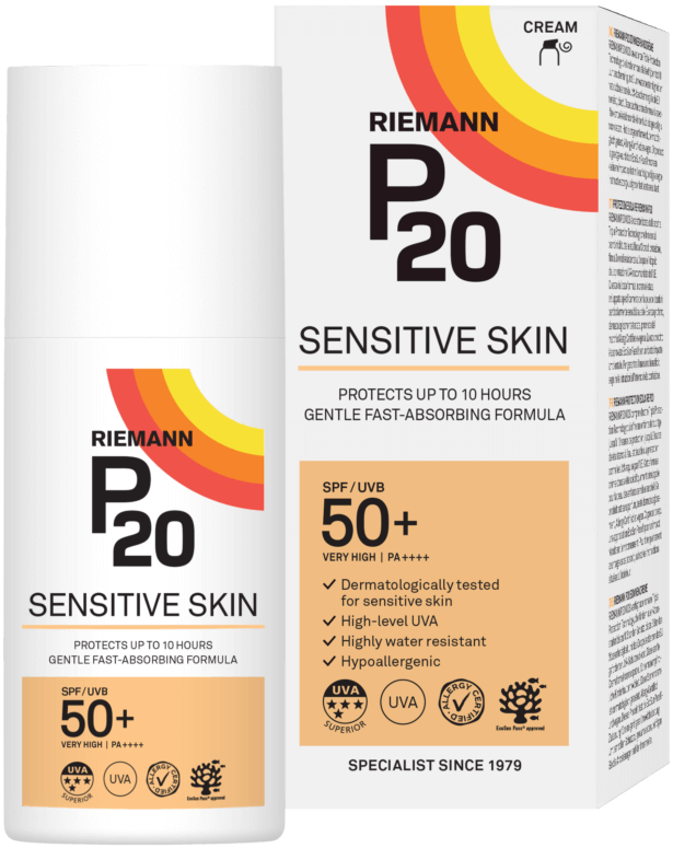 P20 Zonnebrand sensitive skin spf50+ 200 ML