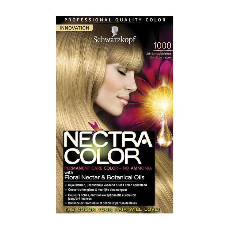 Schwarzkopf Schwar color nectra 1000 licht natuurlijk blond 1st
