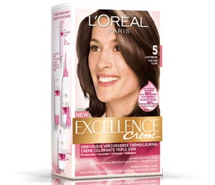 L'Oréal Paris Excellence creme haarverf lichtbruin 5 1 stuk