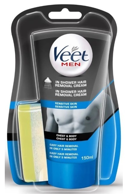 Veet Men in shower hair removal cream 150ml