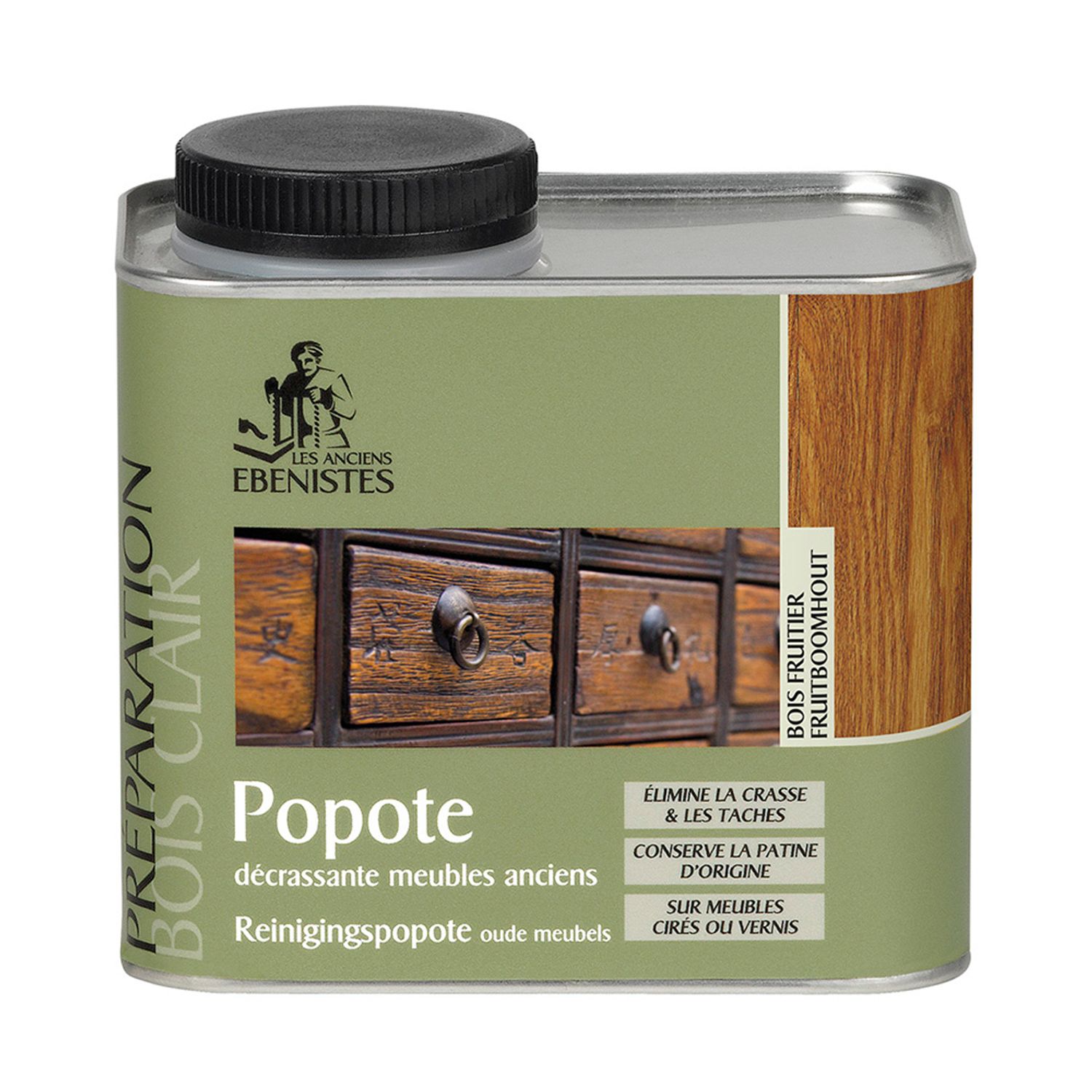 Les Anciens Ebenistes Les Anciens Ébenistes Reinigingspopote Oude Meubels Fruitboomhout 500ml