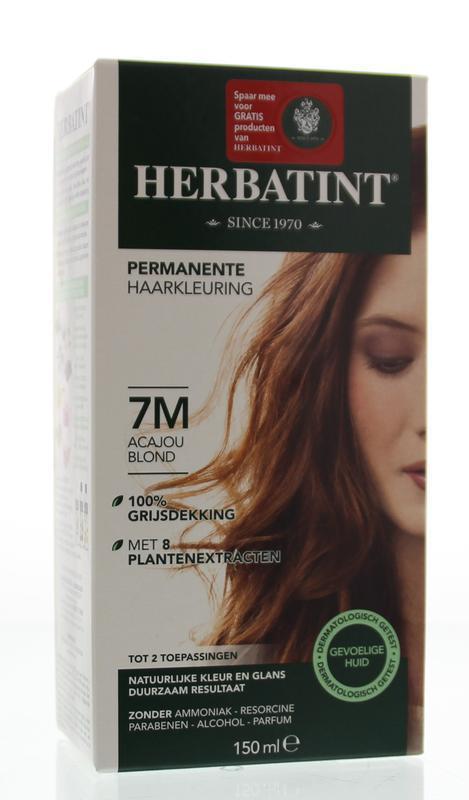 Herbatint Haarverf licht acajou blond 7m 135ml