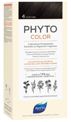 Phyto color haarkleuring nr.4 1 stuk