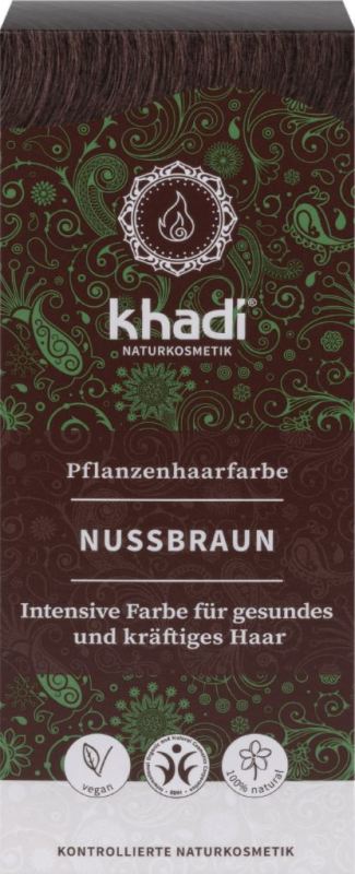 Khadi Haarverf natural hazel 100 gram