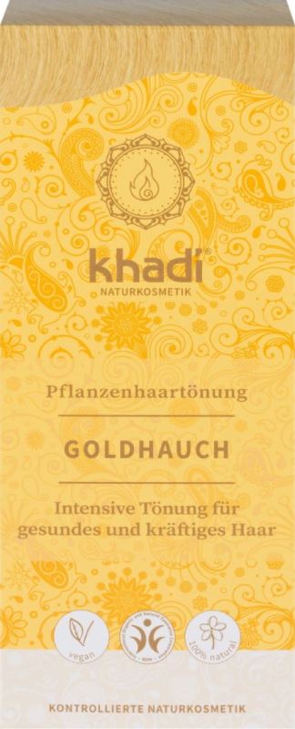 Khadi Haarverf golden hint 100 gram