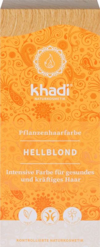 Khadi Haarverf light blond 100 gram