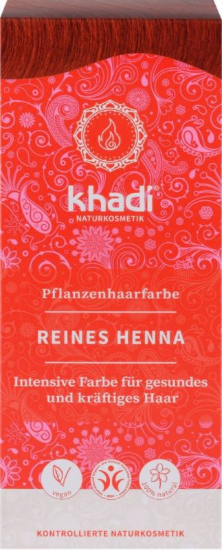 Khadi Haarverf pure henna 100 gram