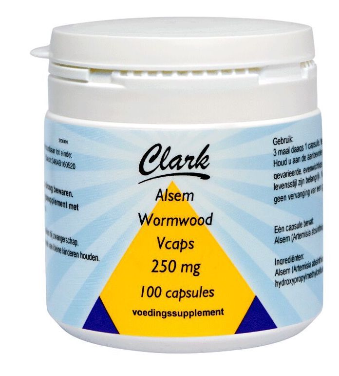 Clark Alsem Wormwood Vegetarische Capsules