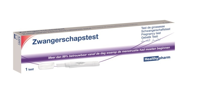 Healthypharm Healthyfarm Zwangerschapstest - 99% betrouwbaar - 1 test