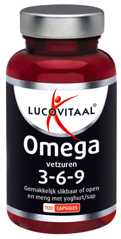 Lucovitaal Omega 3-6-9 vetzuren 100 Capsules