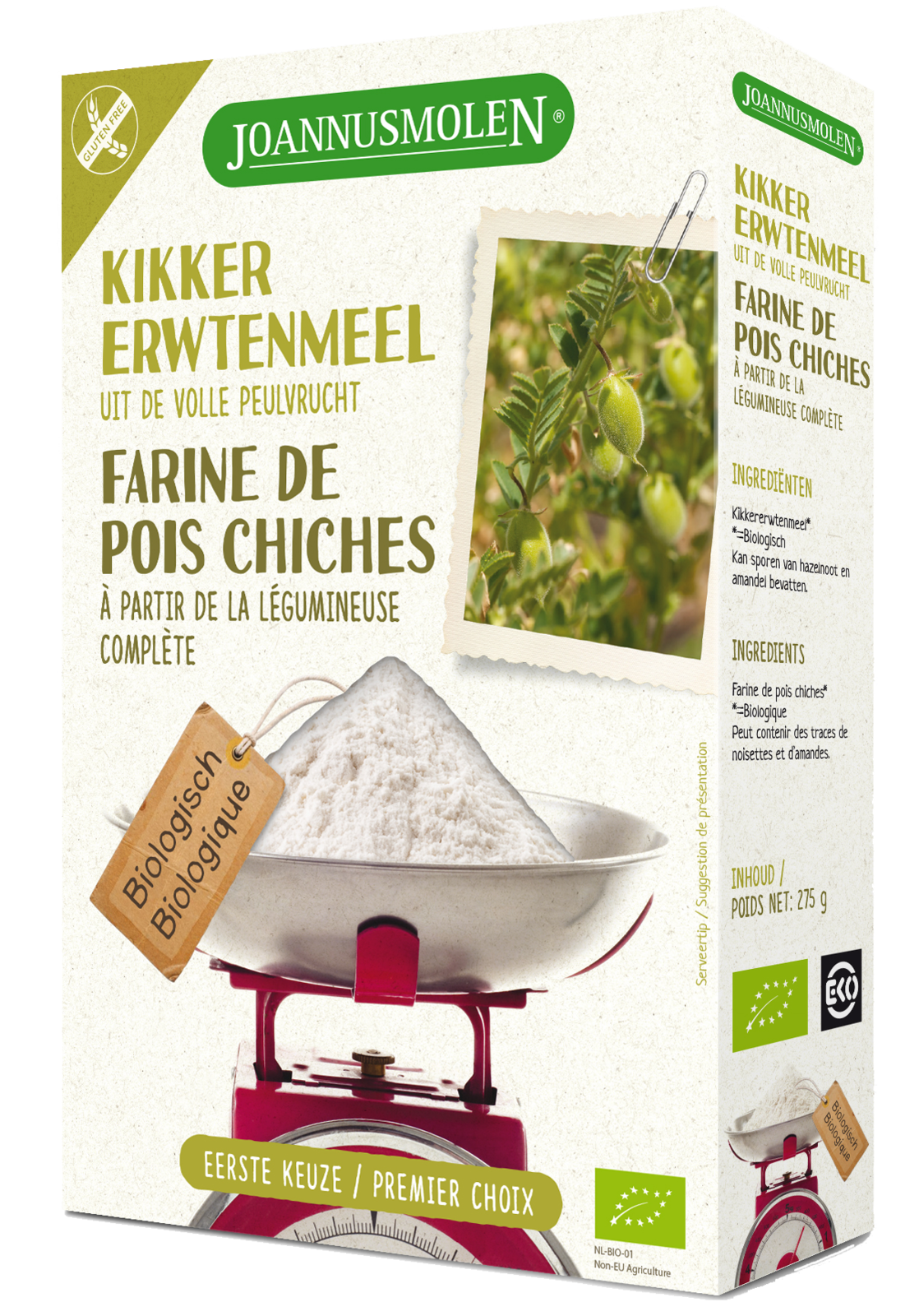 Joannusmolen Kikkererwtenmeel