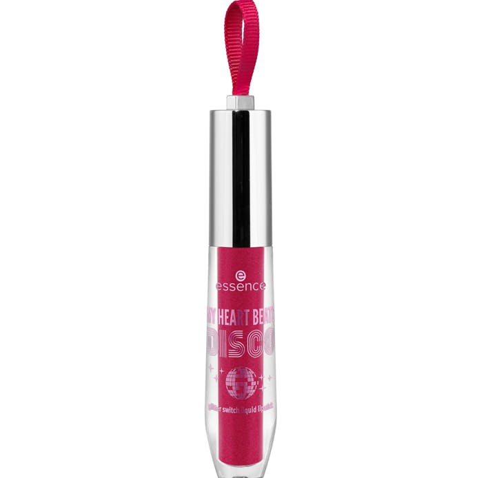 Essence MY HEART BEATS DISCO Glitter Switch Liquid Lipstick 01 Ready, Set, Disco! 2.76 ml