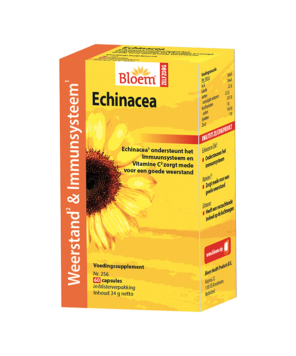 Bloem Echinacea extra weerstand 60cap