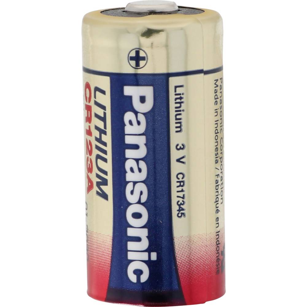 Panasonic CR-123A CR123A Fotobatterij Lithium 1550 mAh 3 V 1 stuk(s)