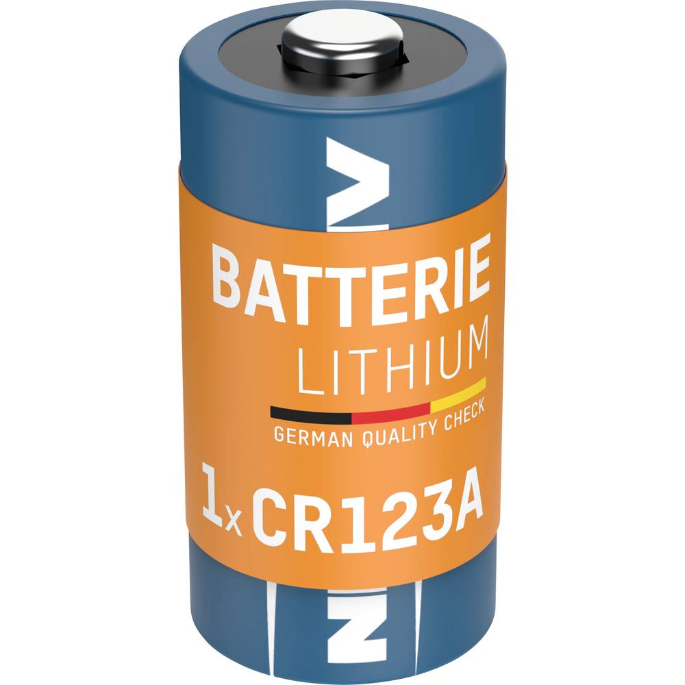 Ansmann CR123 CR123A Fotobatterij Lithium 1375 mAh 3 V 1 stuk(s)