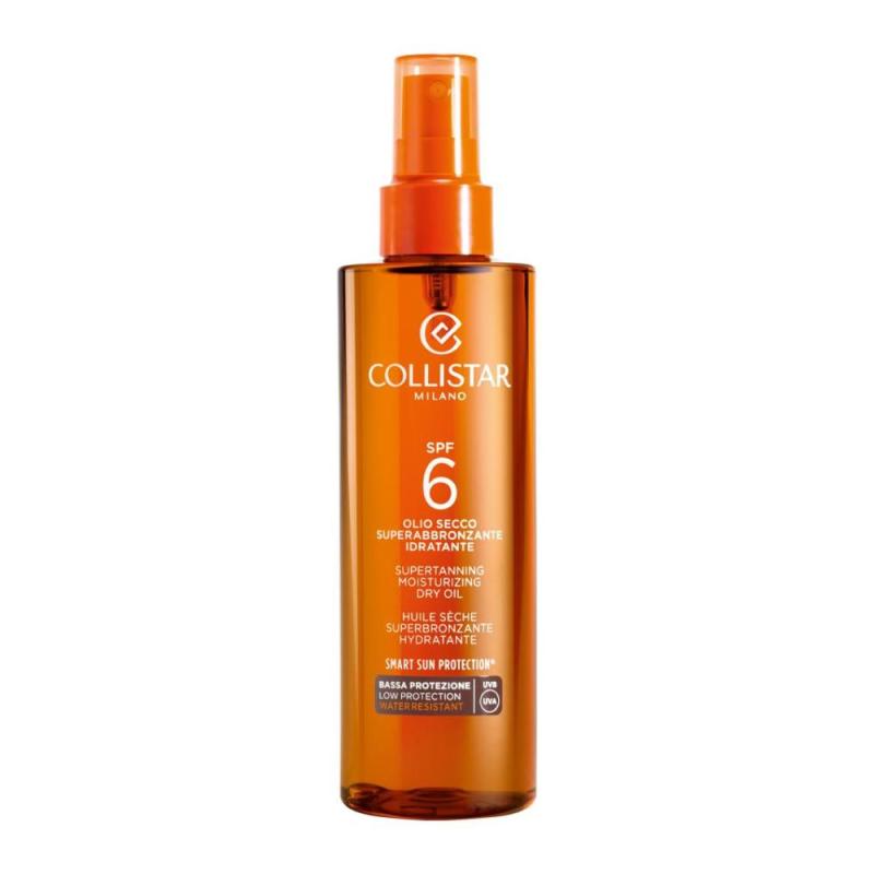 Collistar Zonnebrand supertanning spray dry oil spf6 200 ML
