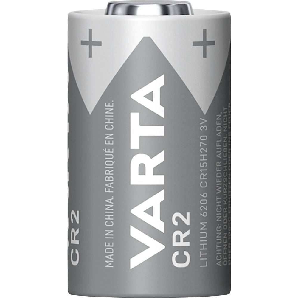 Varta LITHIUM Cylindrical CR2 Blister 2 CR2 Fotobatterij Lithium 880 mAh 3 V 2 stuk(s)
