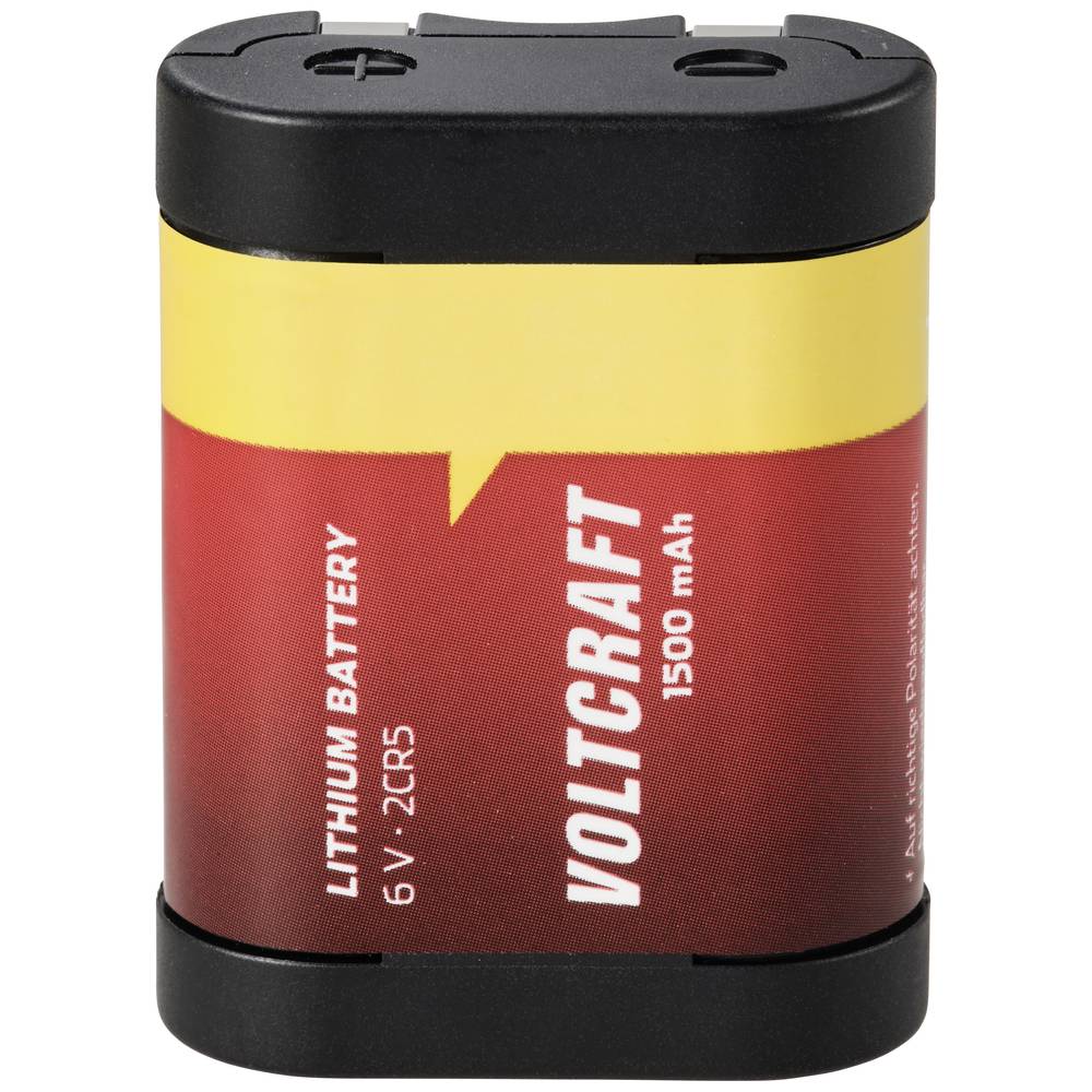 VOLTCRAFT 2CR5 Fotobatterij Lithium 1500 mAh 6 V 1 stuk(s)