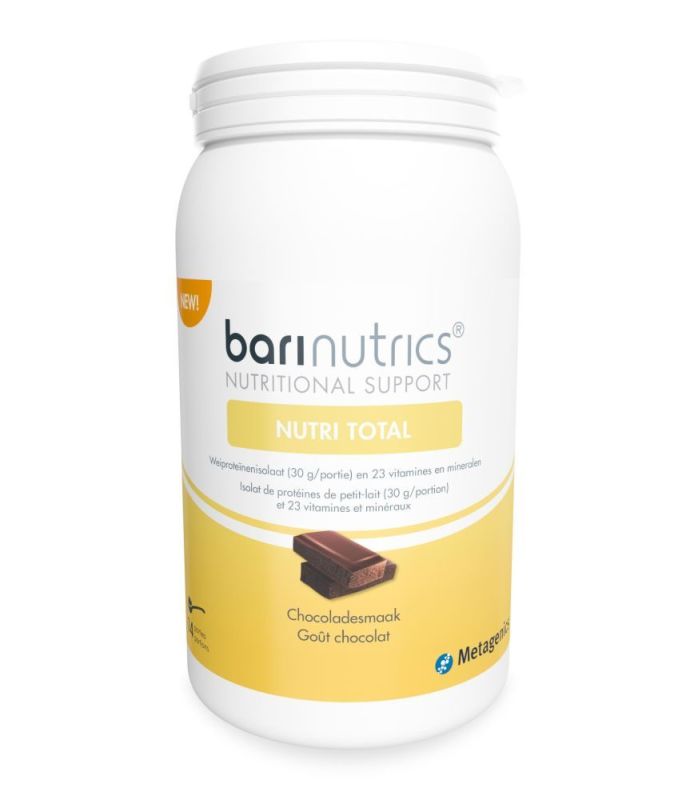 Metagenics Nutri total chocolate 14 porties 950 G