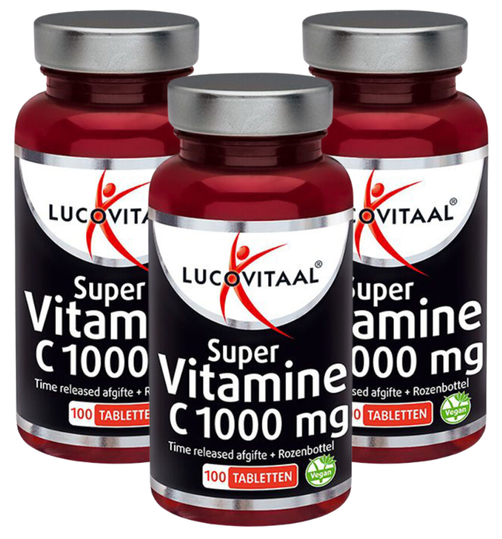Lucovitaal Super vitamine c 1000 mg 300 tabletten