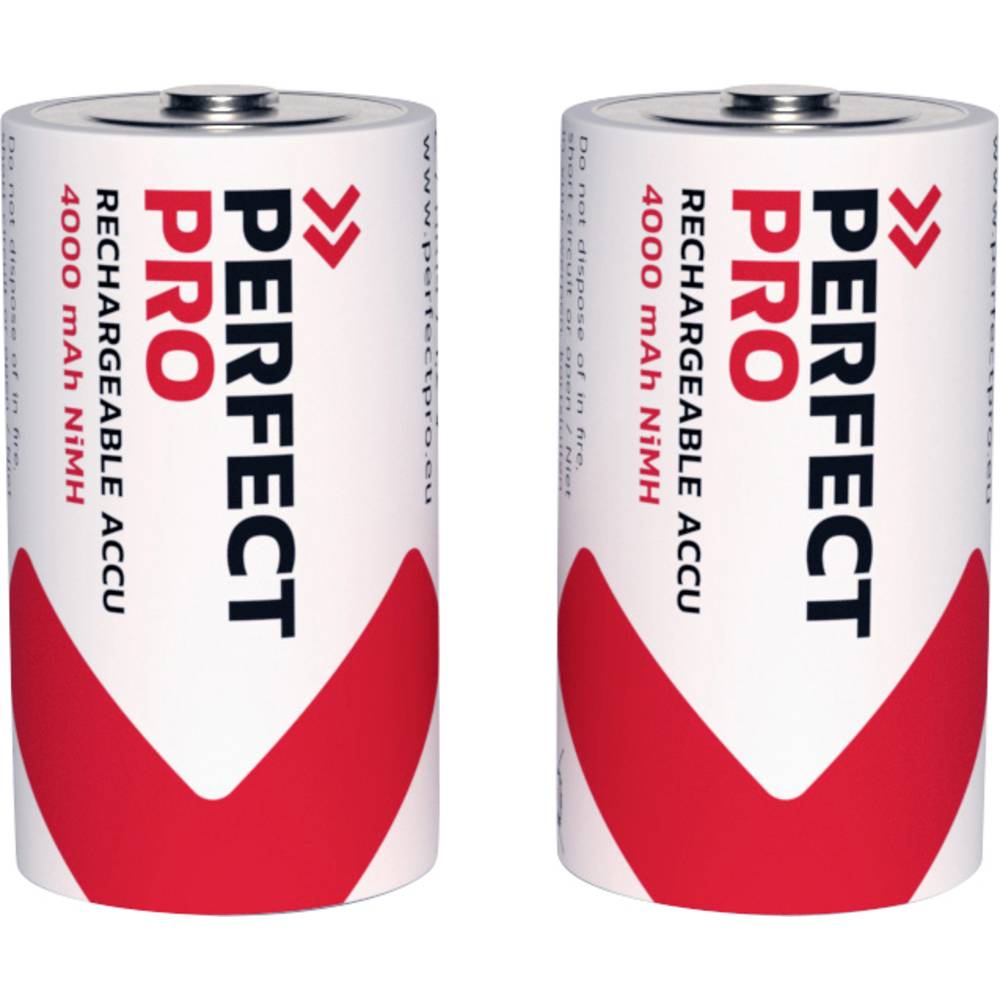 PerfectPro Oplaadbare C batterij (baby)  NiMH 1.2 V 4000 mAh 2 stuk(s)