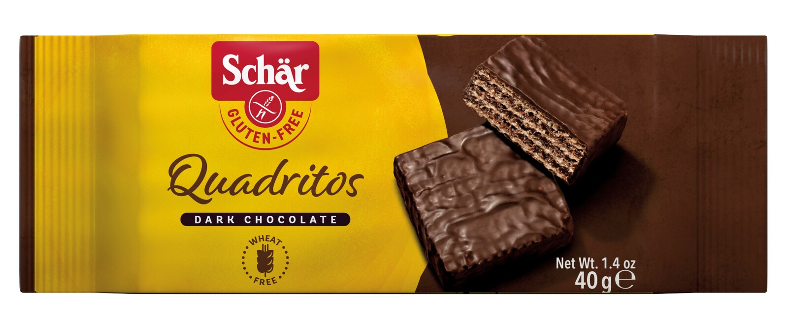 Schar Quadritos Cacao Wafeltjes Glutenvrij