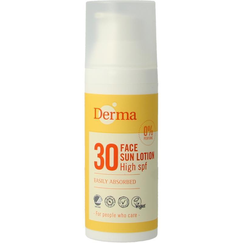 Derma Sun face lotion spf30 50 ML
