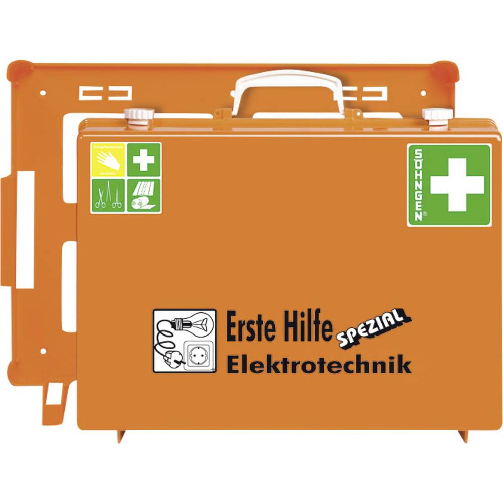 Söhngen 0360113 EHBO-koffer DIN 13157 400 x 400 x 300 x 150 Oranje