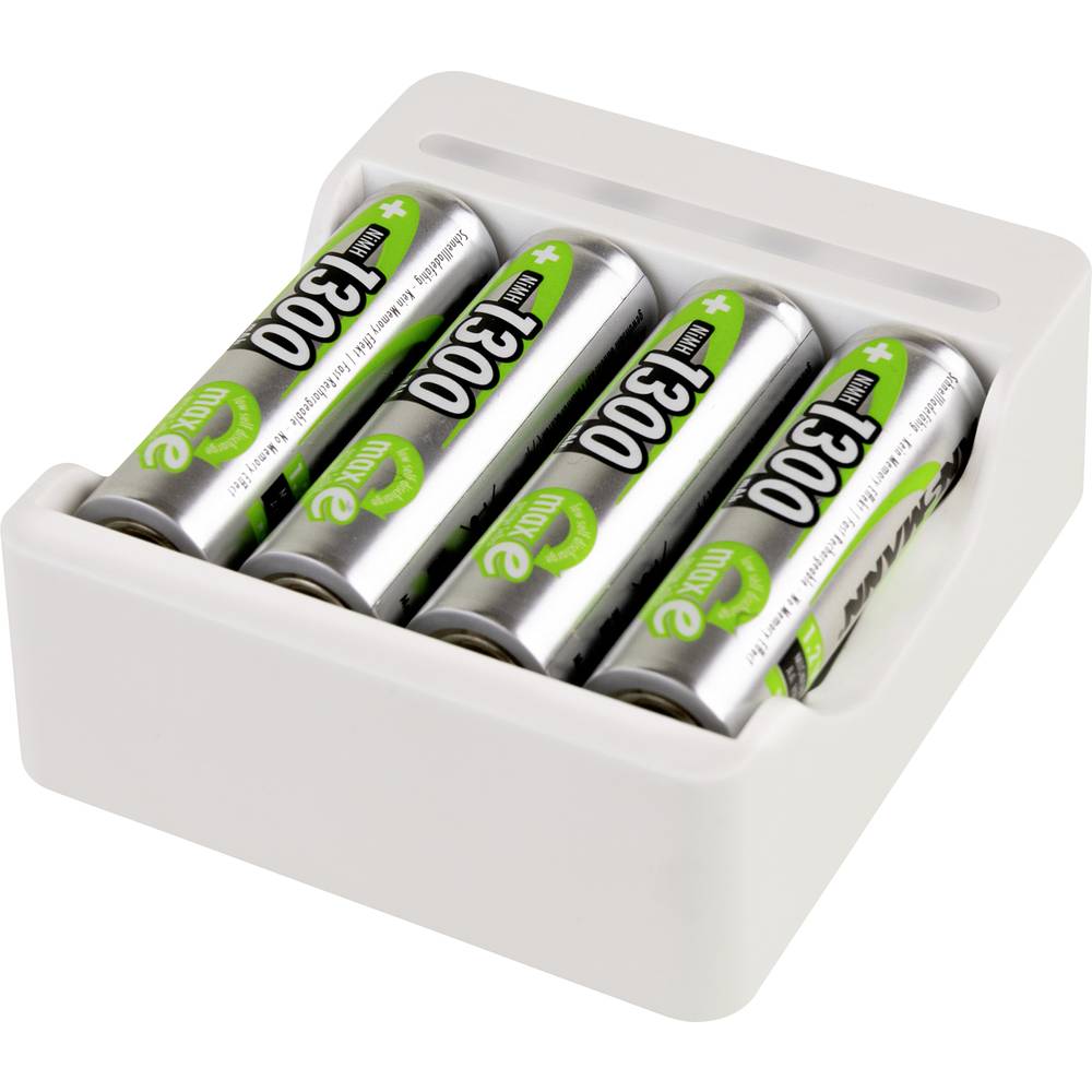 Ansmann Hückmann Batterijlader NiMH AAA (potlood), AA (penlite)