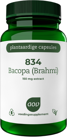 AOV 834 bacopa (brahmi) 60 vegacaps