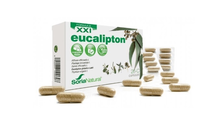 Soria Natural Formule xxi eucalipton 26-c 30 capsules