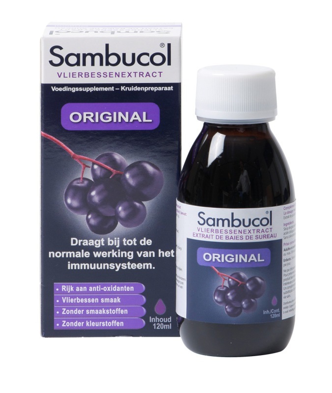 Sambucol Vlierbessensiroop original 120ml