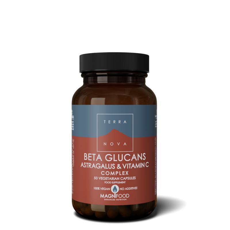 Terranova Beta glucans astragalus vitamin c complex 50 Capsules